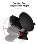 Suction Mount For F7N Series Dash Cam With Built In GPS Module, Easy Install, No Fuss, 180 Degree Rotatable, adjustable angle view