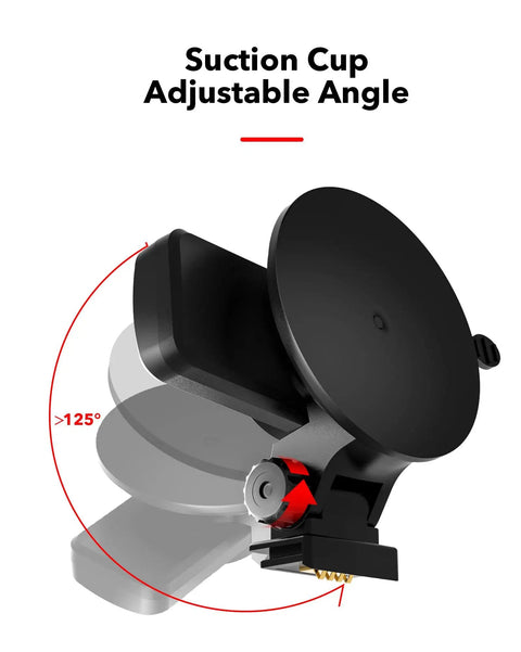 Suction Mount For F7N Series Dash Cam With Built In GPS Module, Easy Install, No Fuss, 180 Degree Rotatable, adjustable angle view