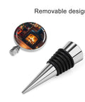 Vacuum Wine Stopper Keeps Your Sip Crisp And Fresh With Heavy Duty Zinc Alloy Body and Removable design for easy use.