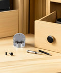 4 Pcs Zinc Alloy Folding Table Hinges Concealed Round Edge Flip Hinges Heavy Duty Cabinet Door Replacement for Kitchen Cupboard