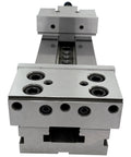 Real Deal Six Inch CNC Milling Vise With Three Hundred Millimeter Jaw Opening And Built Tough Alloy Steel Frame for precision workholding.
