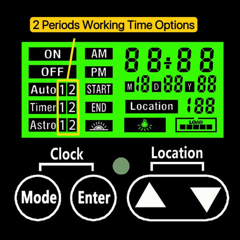 Get Your Outdoor Space Lit Up Right With This Killer 100W Low Voltage Lighting Transformer digital display with timer modes