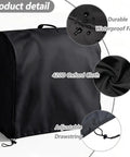Kick Some Dust This Heavy Duty Bench Grinder Cover features tough 420D Oxford fabric, adjustable drawstring for secure fit.