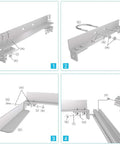 Heavy Rugged Solar Panel Pole Mount For Off Grid Living Complete Free Standing Hardware Rack detailed assembly parts and instructions.