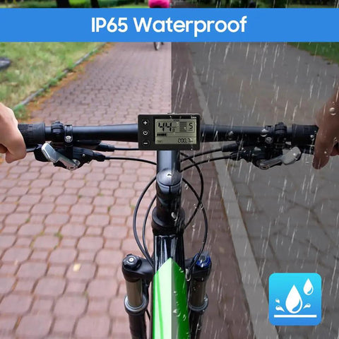 S866 Display Panel For Electric Bikes And Scooters, Compatible With 24V 36V 48V Systems, Real Time Speed Readout, Trip Computer, Power Monitoring, And Easy System Control For Quick Bike Upgrades