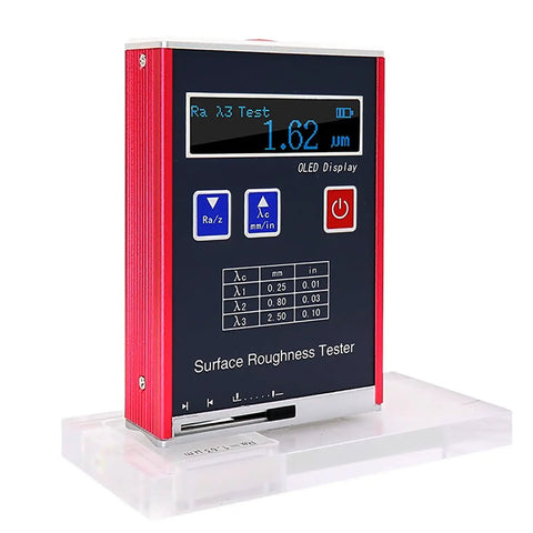 Portable Surface Roughness Tester Meter For Accurate Ra Rz Rq Rt Measurement Pro Grade Profilometer Gauge With Durable Aluminum Body