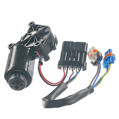 Front Driver Side Headlight Motor For Chevy Corvette 2000 2004 Direct Fit Replacement Left Hand C5 Corvette Convertible Coupe Hatchback High Quality Grade, black plastic with wiring connectors