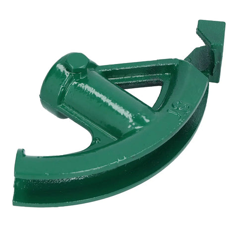 Heavy Duty Cast Iron Manual Pipe Bender Tool For 90 To 180 Degree Emt Wire Tube Bending, green tool for aluminum and PVC.