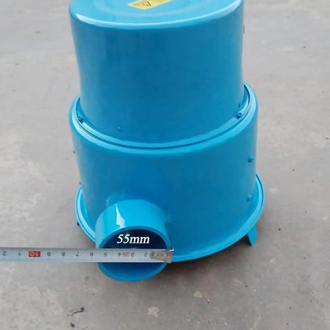 55mm diameter inlet on the 500W Portable Hydroelectric Generator 220V Water Turbine With Pure Copper Coil High Power Backyard Ready Micro Hydro Generator For Patio And Rechargeable Lighting Easy Install And Compact 3.6 Kg