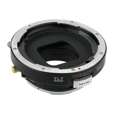 TLT ROKR Tilt Shift Lens Mount Adapter Pro Grade For Hasselblad V Mount Lenses On Canon EOS EF And EF S Cameras With Gen10 Focus Confirmation Chip 360 Degree Rotation Black, black metal adapter