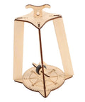 Wooden compass assembly from the Stem Building Kit For 3D Compass Project Educational Science DIY Wood Craft Kit For Kids And Teens