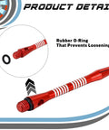 1000 Pcs Dart O Ring Assortment Kit With Beefy Rubber Seals for dart shafts and fittings.