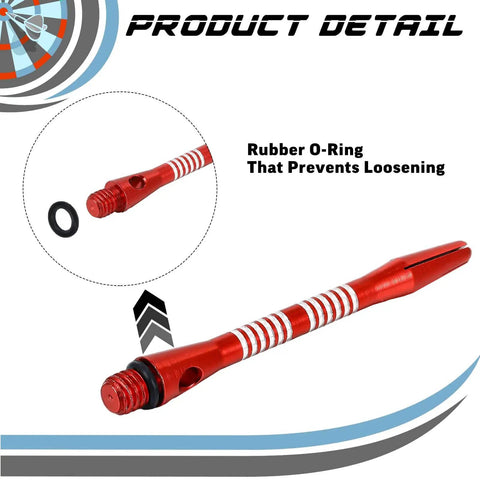 1000 Pcs Dart O Ring Assortment Kit With Beefy Rubber Seals for dart shafts and fittings.