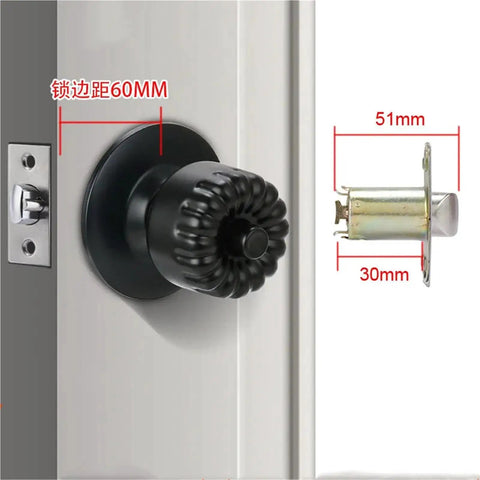 Stainless Steel Indoor Door Handle Lock Set With Key For Bedroom Or Bathroom Silent Single Tongue Latch Sleek Dope Modern Hardware