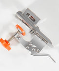 Metal Concealed Cabinet Hinge Clamp Fixture With Precision Locking Adjustable Punch Locator Stainless Steel Woodworking Jig