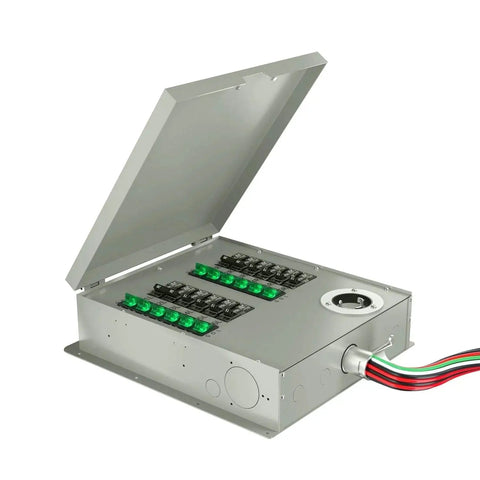 Open Manual 50A Power Transfer Switch Kit For Home Backup Power, 12 Circuits 120V And 240V, Non Automatic, UL Listed, Indoor Use