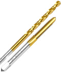 Heavy Duty M3x0.5 Tap And 2.5mm Drill Bit Kit with M2 HSS Drill And Tap Set for metal, titanium plated steel tools