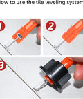 Tile Leveling System Kit For Walls And Floors With 1000 Spacers And 200 Reusable Pins Includes Six Wrenches And Clips tutorial