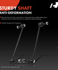 Front Sway Bar Link Stabilizer For Dodge Grand Caravan 1996 To 2020 Caravan 1996 To 2007 Town And Country 1996 To 2016 Voyager 1996 To 2003 Grand Voyager 2000 Pacifica 2004 To 2008 Plymouth Grand Voyager 1996 To 2000 Voyager 1996 To 2000 Volkswagen black alloy steel