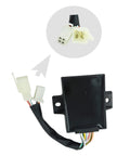 Igniter CDI Box For 4 Stroke Engines Fits Mule FD501V FD590V FD611V FD620D FD661D Cross Reference AM105574 21119-2157 Also Fits John Deere LX172 LX173 LX176, black case with wiring and connectors