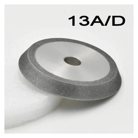 Heavy Duty MR-20G CBN Grinding Wheel For Resharpening Carbide Cutters And Cobalt Drills With 78mm Arbor Fits 13A/D Machines Fast And Effortlessly, close-up view