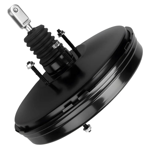 Heavy Duty Vacuum Power Brake Booster Direct Swap For Ford Edge Lincoln Mkmaz, black with M8 cylinder stud threads.