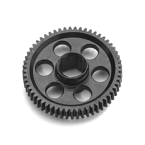 Metal Spur Gear 0.5M 57T Hardened Steel Main Gear 311196 For Arrma Granite Typhon Mojave Grom RC Cars 1:18 1:16 1:14