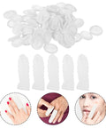 Top Shelf Antistatic Finger Cover Sleeves protect fingers with gel cushioning; perfect for pain relief and cleanroom use.