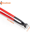 10 Inch Ear Clamp Pliers High Leverage Carpenter Pincer Nail Puller End Cutting PEX B Clamp Pliers Chrome Vanadium Steel