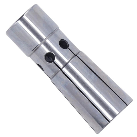 Top Pick Precision Jiawu Collet Chuck For CNC Machines Built With High Speed Steel to handle milling and drilling jobs, shown from side angle.