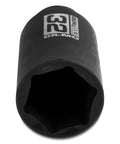 Front view of 32mm Half Inch Drive Axle Nut Socket For Front Wheel Drive Cars, Impact Ready Cr-Mo Steel With Black Oxide Finish.
