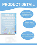 18 Piece Science Posters Classroom Set product detail showing laminated card, adhesive dots, and high-quality materials.