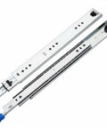 Beefy Heavy Duty Drawer Slides With Locking Ball Bearing Rails 80cm Cold Rolled Steel Smooth Silent Glides on white background