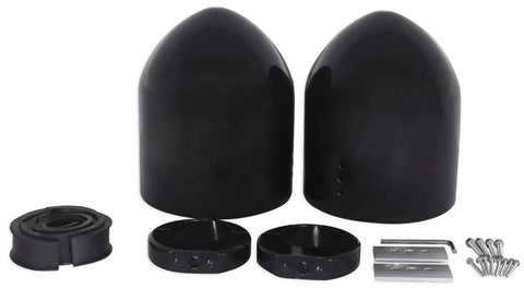 Ditch The Static And Shore Up Your Setup With These Top Shelf Wakeboard Tower Speaker Pods Black Finish Built From Marine Grade Aluminum Pair, includes mounts.