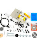 110V 350W Jewelry Polishing Buffer Machine Bench Lathe And Polisher Tool Set with accessories ready to ship in the US