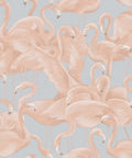 Cheeky Pink Flamingo Peel And Stick Wallpaper Two Pack 20.5 Inch By 16.5 Foot Removable Self Adhesive DIY Friendly No Mess Made In The USA