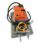 Rugged High Speed Damper Actuator For Quick HVAC Zone Swaps Smooth Operator Electric Rotary Motor with compact design