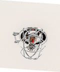 Tough As Nails 2 Pack Fire Sprinkler Head Protector Cage Heavy Duty 1/2 Inch Metal Shield in ceiling installation