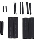 Must Have 170Pcs Heat Shrink Tubing Kit For Pro Grade Electrical Insulation Super Durable Polyethylene That Protects Wires From Overheating And Damage Perfect For Daily Auto Maintenance And Heavy Duty Cable Repair Jobs., black heat shrink tubing set with assorted sizes for wire insulation