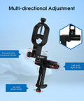 Universal Phone Adapter for Telescope and Spotting Scope With 3 Axis Adjustable Holder and Remote, 28-48mm eyepiece fit