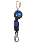 11-Foot Baseline Web Self-Retracting Lifeline With Aluminum Housing And Swivel Top, Dyneema Web, Carabiner Included, industrial use
