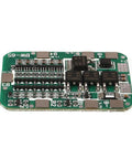 Grab This Rock Solid Pair 6S 24V Lithium Battery BMS Protection Board For 18650 Cells Delivering 15A Continuous Current No Sweat Overcharge Short Circuit Shield For Quick DIY Fixes, detailed view of circuit board.
