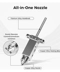Metal Nozzle Kit For SV08 And T300 3D Printer Set With 0.2mm 0.4mm 0.6mm 0.8mm Openings all-in-one nozzle