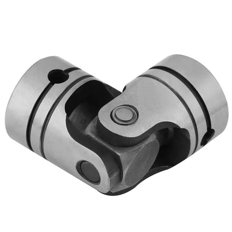 Versatile Universal Joint Shaft Coupling For DIY Steering And Motor Projects 16mm To 20mm Outer Diameter Steel Linkage Connector flexible angled rod joint
