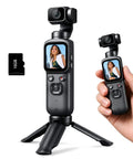 4K Vlogging Camera For YouTube And Social Media Ultra Portable 75MP Pocket Digital Camera With 330 Degree Rotating Gimbal Lens