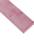 Close-up of a single pink stone from the 3000 Grit Watch Screwdriver Sharpening Stone Set With Handy Sharpening Guide And Grinding Tool