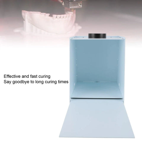 Heavy Duty UV Curing Box For 3D Resin Printers Featuring A Killer Reflective Tray Dust Locked Lid And Slap Together Build For Slick Fast Hardening On Your Desk