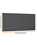 Beefy Pegboard Wall Organizer Kit For Garage And Shed 30 By 60 Cm Metal Pegboard Panels With Tool Storage Easy Mounting Hardware