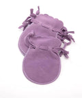 Purple velvet pouches with drawstrings, part of 60 Pcs Small Velvet Jewelry Pouch Drawstring Bags For Gifts Ring Earrings Storage And Gift Packaging