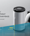 7 Layer Fume Purifier For P1 5W Laser Engraver D3 Air Purifier With Activated Carbon And HEPA Filter next to engraver setup